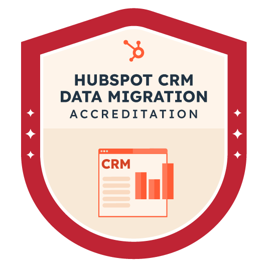 HubSpot data migration accreditation