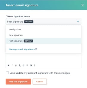 HubSpot-update-email-signature