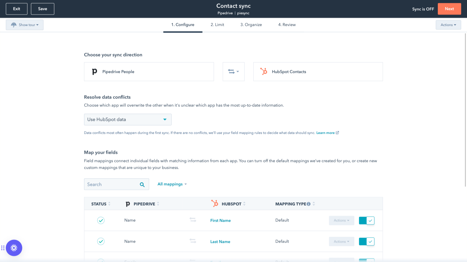 Pipedrive HubSpot Integration